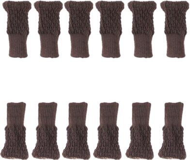 24 Double-Layer Gebreide Stiksels Antislip Vilt Voet Cover Bubble Tafel Stoel Been Cover Kruk Voet Cover voet Pad