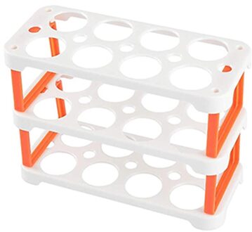 24 Ei Container Voor Koelkast Deur Ei Houder Voor Koelkast Plastic Ei Houder Voor Koelkast Organizer wit