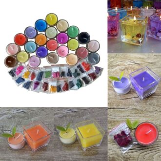 24 Kleuren 2G Per Kleur Wax Dye Diy Kaars Dye Kaars Maken Dye Vlokken Soja Dye Voor Kaars Mallen kit Voor Maken Geurkaarsen W
