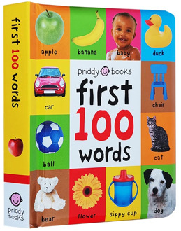 24 Pages/ Books for Kids Early Education First 100 Words In English Hardcover Board Book Children English Picture Books