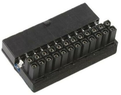 24 Pin ATX Power Supply Extension Adapter with 90°Angle - small