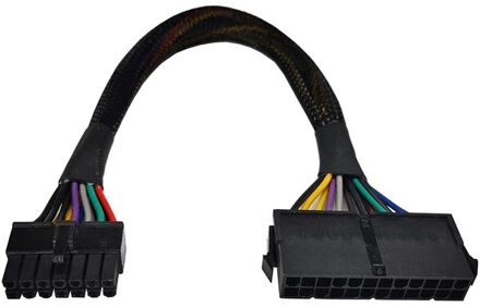 24 Pin Naar 14 Pin Atx Psu Belangrijkste Power Adapter Gevlochten Mouwen Kabel Voor Ibm Lenovo Pc En Servers 12-Inch(30Cm)