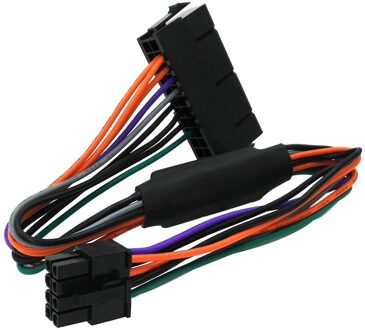 24 Pin Naar 8 Pin Atx Psu Power Adapter Kabel Compatibel Voor Dell Optiplex 3020 7020 9020 Precisie T1700 12-Inch(30Cm)