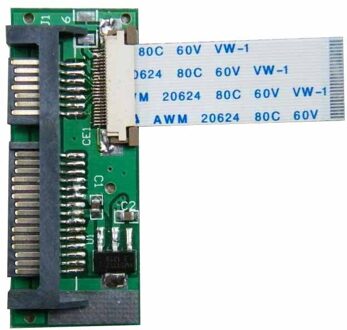 24 pin SATA lif naar 2.5-inch 22pin SATA adapter card voor A1304 SSD en HDD en mk1639gal/mk2239dal