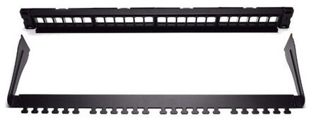 24-Poort Utp Categorie 5e/6/6e Patch Panel Wp WPC-PAN-BUP24 Zwart