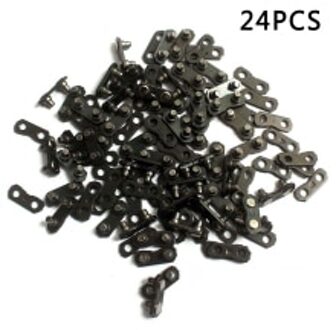 24 Sets 325 ". 050 & .058 Kettingzaag Chain Master Link Reparatie Preset Tie Bandjes