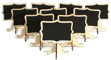 24 sets Mini blackboard Bericht en aantal positie tafel Plaats Teken Tafel voor de bruiloft