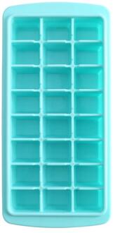 24 Stks/doos Self Made Ice Cube Keuken Koelkast Diy Ice Cube Tray Maker Mold Voor Whisky Quick Vriezer groen nee lid