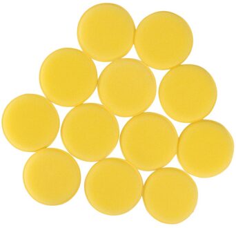 24 Stks/set Auto Polijsten Ronde Waxen Pad Voertuig Spons Applicator Cleaning Pad