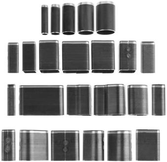 24 Stuks Gat Ruimte Cutter Punch Set Handgemaakte Diy Leather Craft Embossing Ponsen Tool Voor Lederen Riem Telefoon Holster