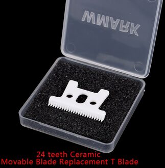 24 Tanden C-1 Keramische T Trimmer Beweegbare Vervanging Mes T-Outliner Voor D7 D8