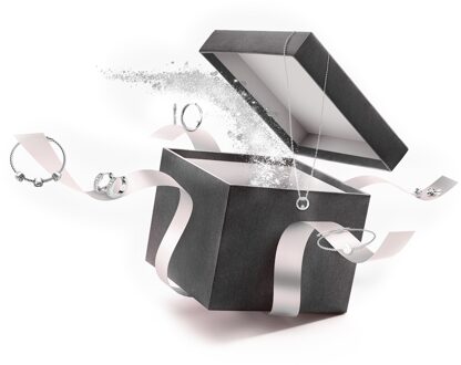 24 verrassende juwelen voor de adventskalender - zilver en kristal - maat