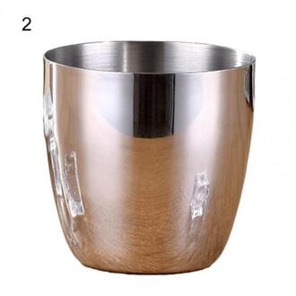 240/300Ml Water Cup Grote Opening Anti-Shock Roestvrij Staal Thuis Slijtvaste Beer Sap Cup voor Keuken En Bar