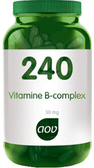 240 Vitamine B complex (50 mg) - 60 vegacaps - Vitaminen - Voedingssupplementen