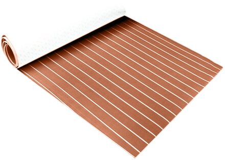 2400X900X6Mm Eva Teak Decking Sheet Marine Boot Overstromingen Vel Pads Zelfklevende Foam Mat marine Vloeren Faux Boot Decking kleur 6