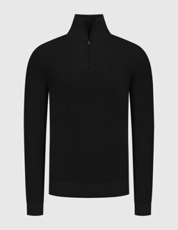 240906 dominic 90001 deep black Zwart - L