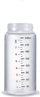 240Ml Glazen Fles Voor Nicepapa , Baby Fles Accessoires, Spare Fles, Vervangen Melk Fles