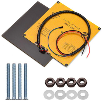 240x220x5.5mm Ultrabase Platform With Heated bed For 3D Printer Special Glass microporous coatings Parts