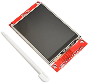 240x320 2.8" SPI TFT LCD Touch Panel Serial Port Module With PBC ILI9341 2.8 Inch SPI Serial White LED Display with Touch Pen