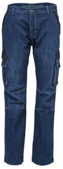 247 Jeans Grizzly D30 - Werkspijkerbroek Heren - Donker denim blauw - W40 - L32