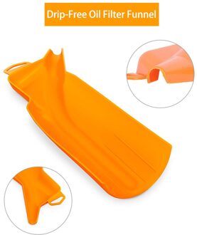 24Cm Plastic Drip-Gratis Olie Filter Trechter Set Olie Verandering Kit Vervanging Voor Motorfietsen Accessoires