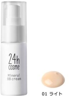 24h Mineral BB Cream SPF 30 PA+++ 01 Light
