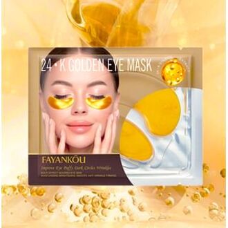 24K Golden Eye Mask #Eye Mask - 1pcs