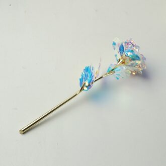 24K Kunstmatige Goudfolie Rose Bloem Led Lichtgevende Galaxy Valentijnsdag Moederdag Jaar Duurt Eeuwig rose Bloem A nee licht