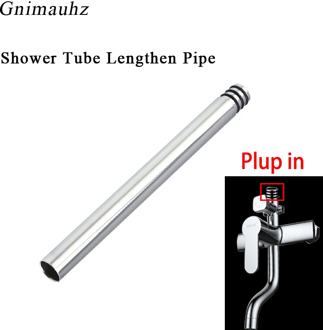 24mm/22mm/20mm 30/40cm Copper Plating/Black Shower Extension Rod without thread heightening shower tube lengthen Extension pipe