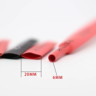 24PCS Audicrast Heat Shrink Tube Insulated Sleeving Tubing for Speaker Interconnect Audio Cable DIY