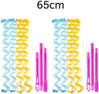 24Pcs Diy Magic Hair Curler 25 30 45 50 65Cm Draagbare Kapsel Roller Sticks Duurzaam Makeup Curling hair Styling Tools