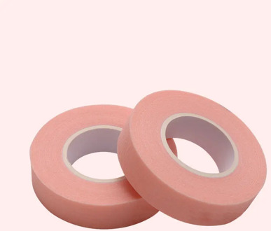 24pcs Eyelash Extension Breathable Pink Non-woven Cloth Adhesive Tape Medical Tape For False Lashes Patch Makeup Tools