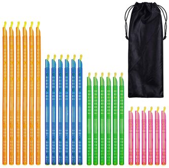 24Pcs Keuken Opbergtas Clip Plastic Seal Stick Opslag Bar Zak Huishoudelijke Sealer Klem Snack Verse Voedsel Staaf Strip keuken Tool