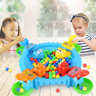 24Pcs Kids Beads Frog Eating Beans Toy Board Table Game Interactive Educational Kids Toy For Children Adult Stress Relief Toy Ne