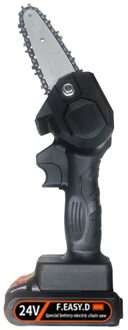 24V 2000Mah Elektrische Snoeizaag Oplaadbare Kleine Elektrische Zagen Houtbewerking Elektrische Zaag Tuin Logging Elektrische Kettingzaag UK met accu