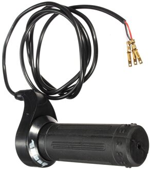 24V 36V 48V 3 Draad Zwart Twist Throttle Grip Universele Voor Electirc Scooter Fiets Fit 7/8" stuur