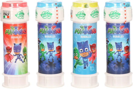 24x Disney PJ Masks bellenblaas flesjes met bal spelletje in dop 60 ml voor kinderen