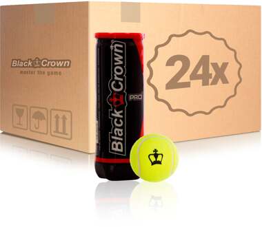 24x verpakking  3 stuks Pro In een doos geel - nosize