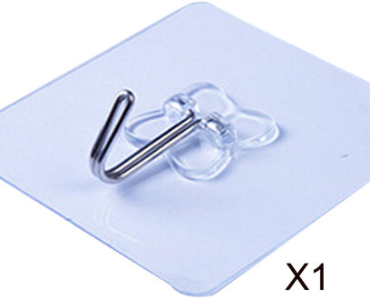 25 #1Pcs Sterke Transparante Zuignap Sucker Muurhaken Hanger Voor Keuken Bathroo Keuken Accessoires