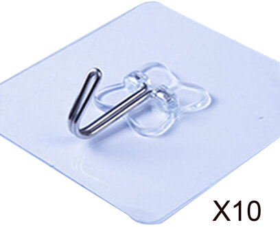 25 #1Pcs Sterke Transparante Zuignap Sucker Muurhaken Hanger Voor Keuken Bathroo Keuken Accessoires