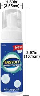 25 #200Ml Keuken Vet Cleaner Bubble Foam Cleaner Easyoff Bubble Cleaner Multifunctionele Cleaning Tools Для Ванной Комнаты