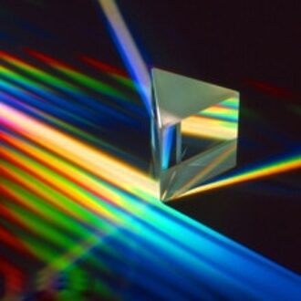 25*25*80Mm Optical Glass Driehoekig Prisma Regenboog Breking Driehoekig Prisma Kleurrijke Prisma Fotografie Onderwijs Instrument