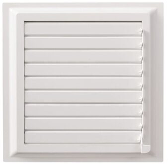 25*25 Cm. Abs Plastic Badkamer Ventilatie Venster, Achterkant Is Beschermd Tegen Vliegen, Eenvoudig Te Installeren.