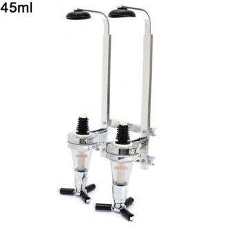 25/30/45Ml Wall Mounted Stand 2 Fles Wijn Dispenser Wijn Alcohol Cocktail Bier Dispenser Metal Wijn schenker Rack Thuis Bar Tool