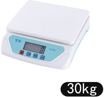 25/30Kg Elektronische Weegschalen Keukenweegschaal Gram Balance Lcd Display Universele Voor Thuis Elektronische Weegschaal