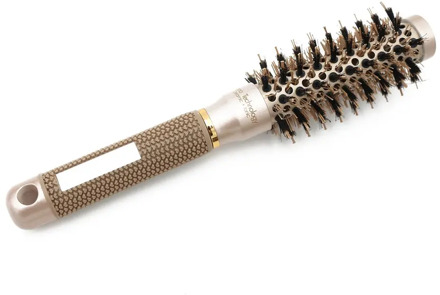 25/32/45/53mm Nylon & Bristle Hair Round Brush Ceramic Aluminium Hair Comb Professional Hairdressing Brush Barber Styling Comb