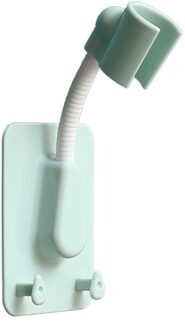 25 #360 ° Zelfklevende Muur Gemonteerde Multifunctionele Zuignap Douchekop Houder Hook Wall Mount Douche nozzle Beugel groen