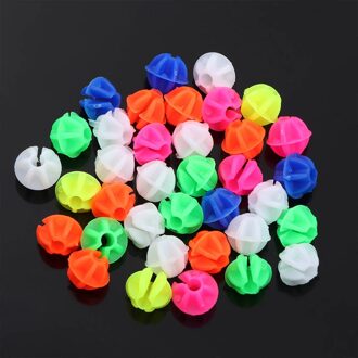 25/36Pcs Kleurrijke Veiligheid Kids Clip Fiets Ronde Multi-color Hart Stars Wiel Fiets Accessoires Decoratie kraal Spoke Kralen