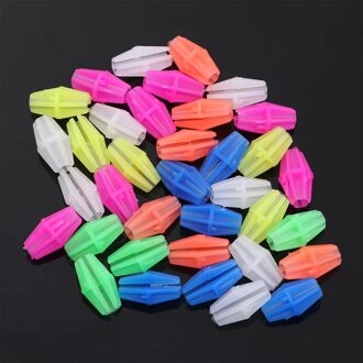 25/36Pcs Kleurrijke Veiligheid Kids Clip Fiets Ronde Multi-color Hart Stars Wiel Fiets Accessoires Decoratie kraal Spoke Kralen