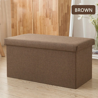 25/47L Multi-function Storage Box Sofa Comfortable Chair Sofa StoolS Ottomans Pouf Storage Poef Foot Stool 6 Colors Furniture